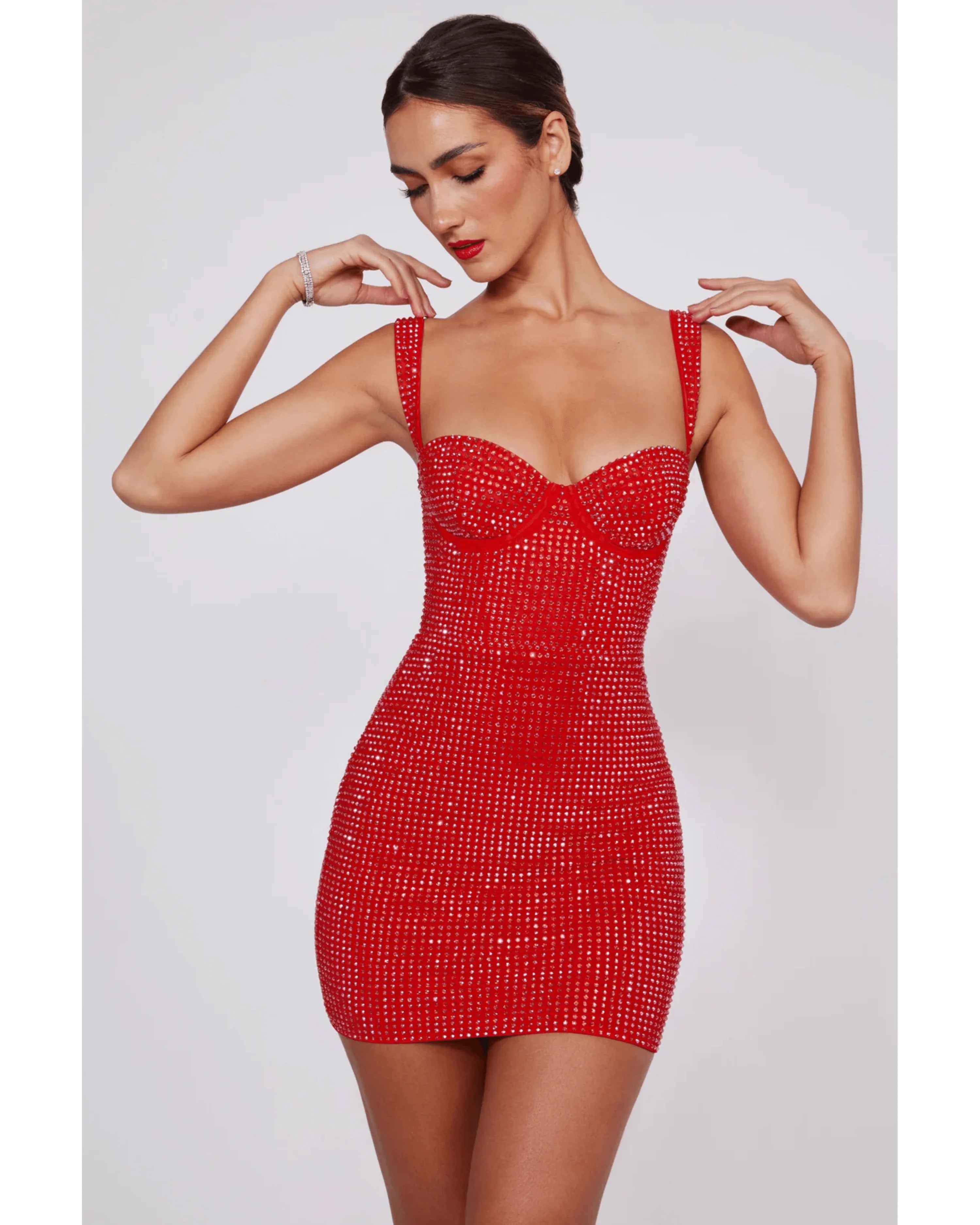 Liora | Dazzling Sparkly Party Dress