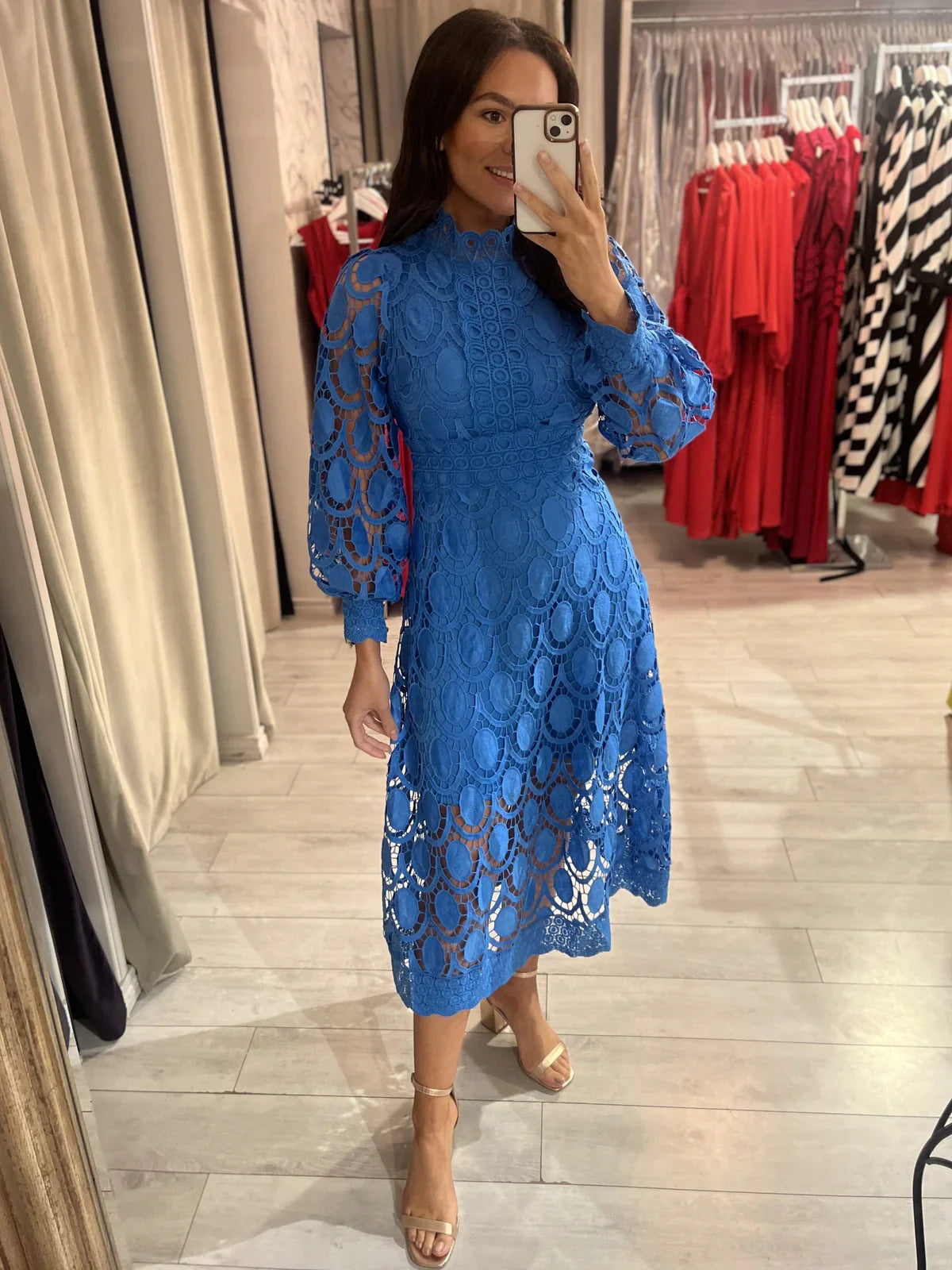 Charlotte - Romantic Elegant Midi Dress