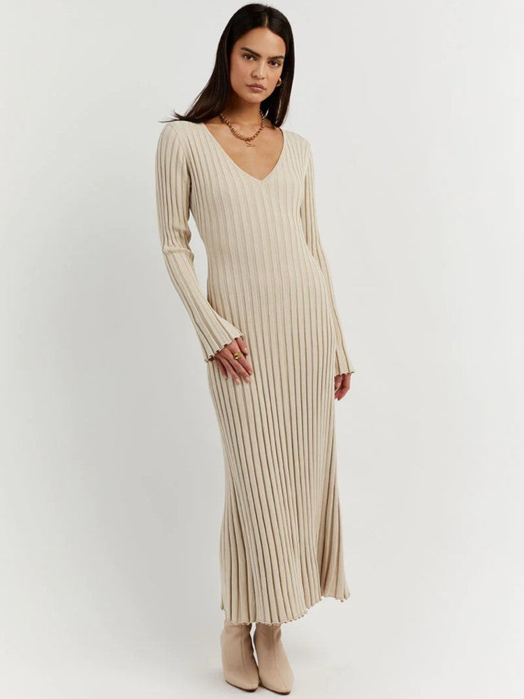 Julia | Knitted midi dress
