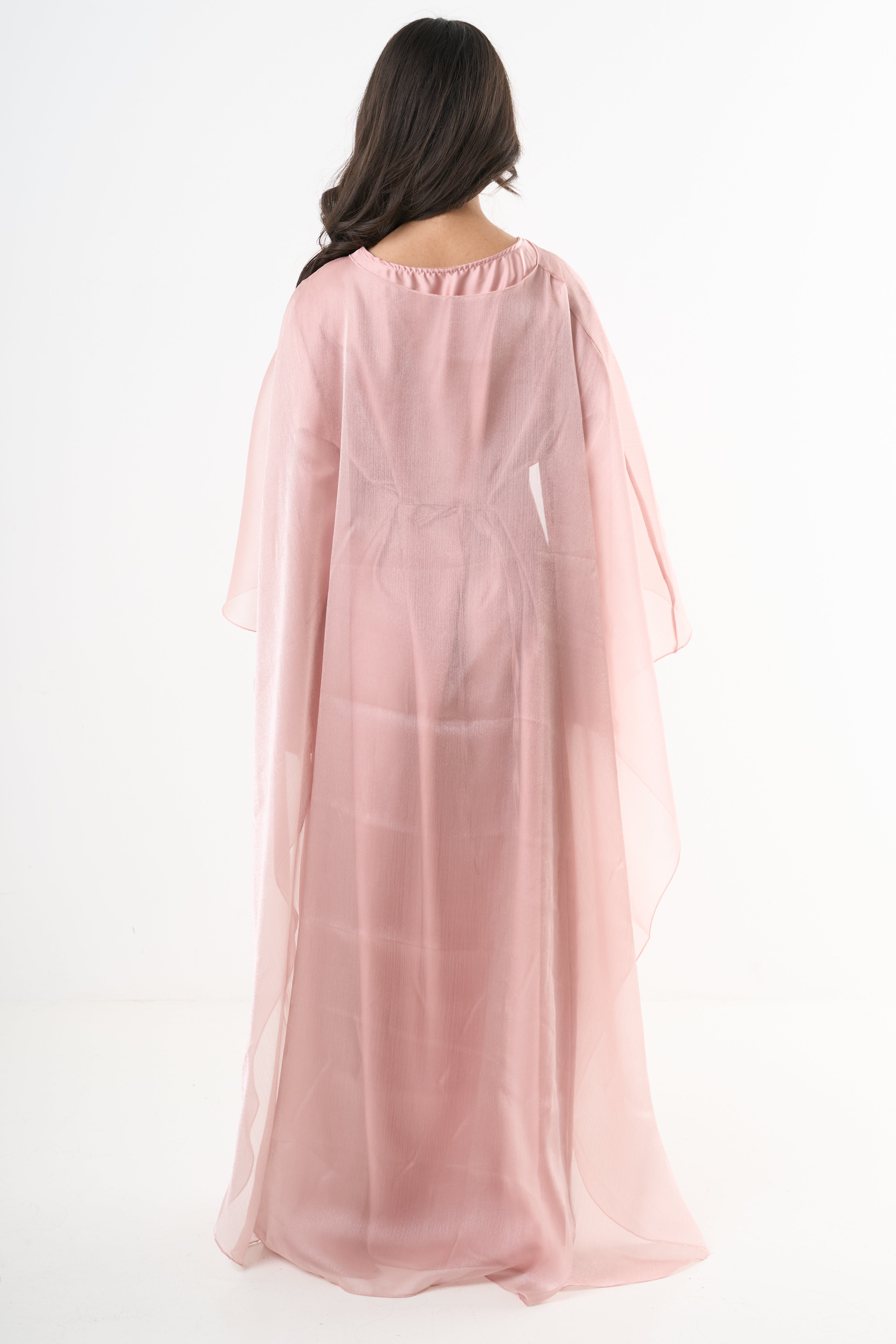 Sarah | Elegant Cape Dress