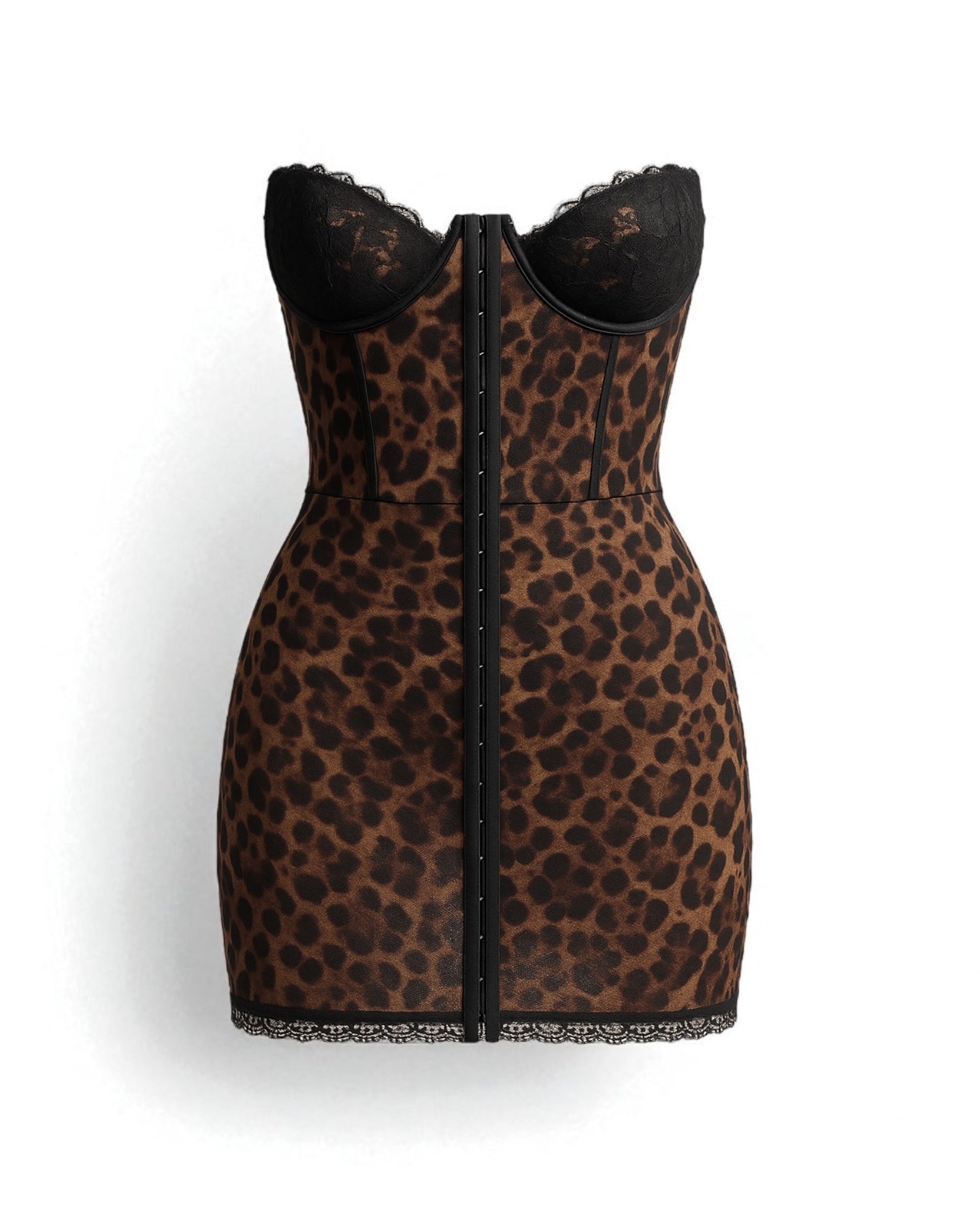 Leopard Print Corset Mini Dress β Sexy Clubwear
