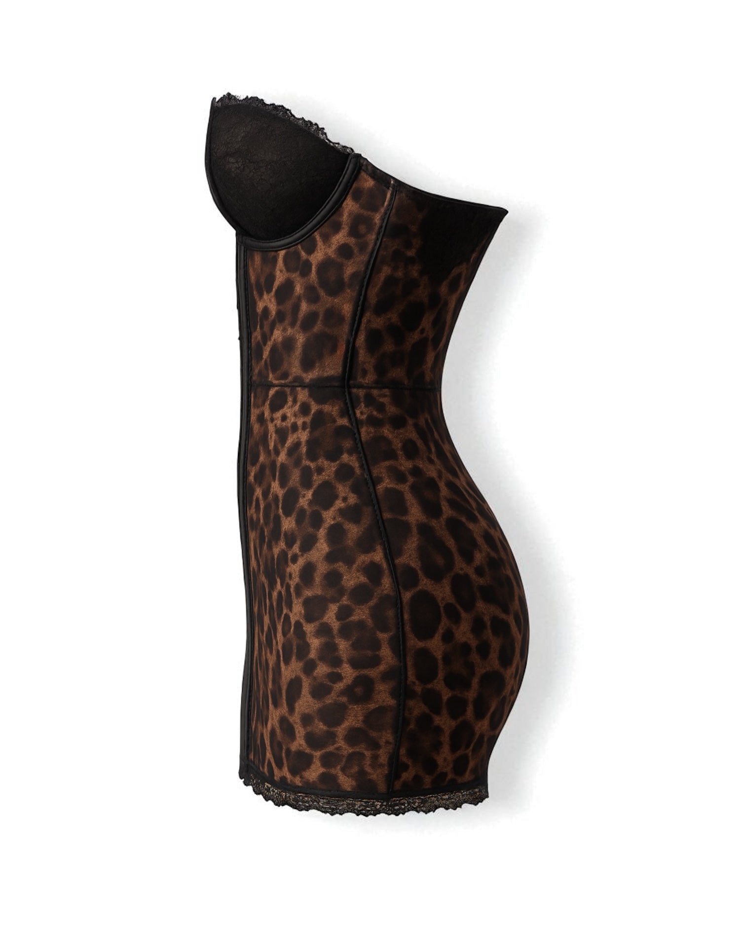 Leopard Print Corset Mini Dress β Sexy Clubwear