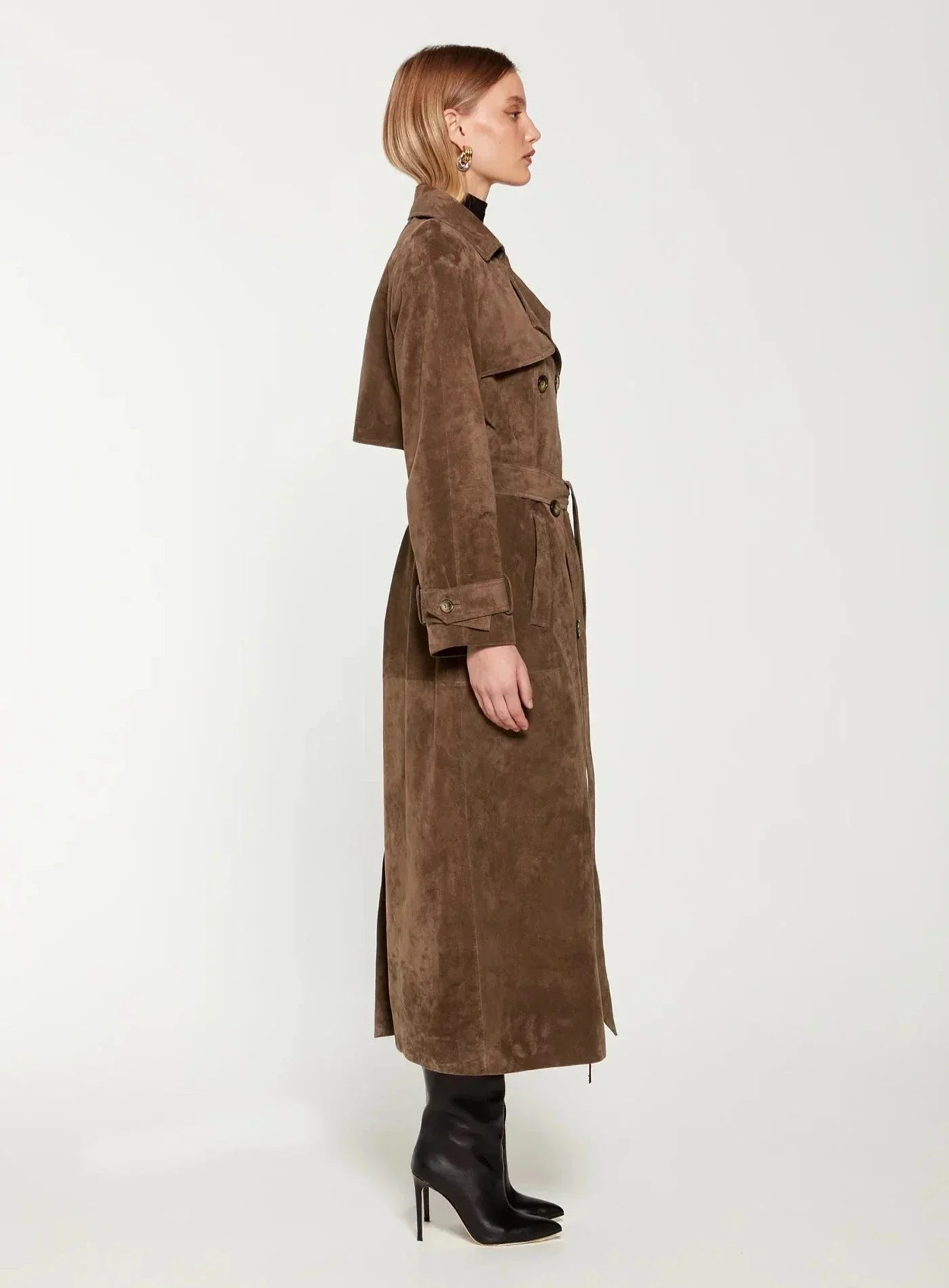 Chloe | Suede Trenchcoat