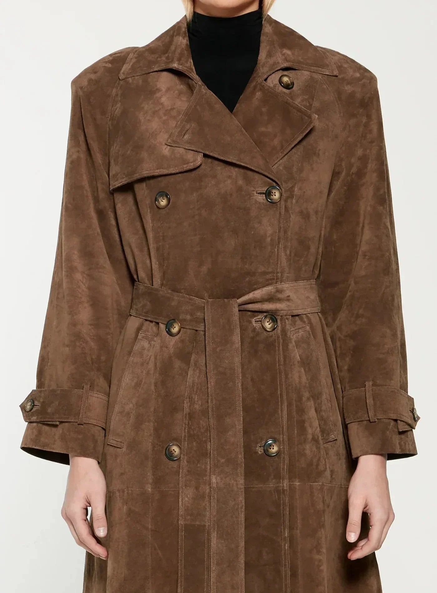 Chloe | Suede Trenchcoat