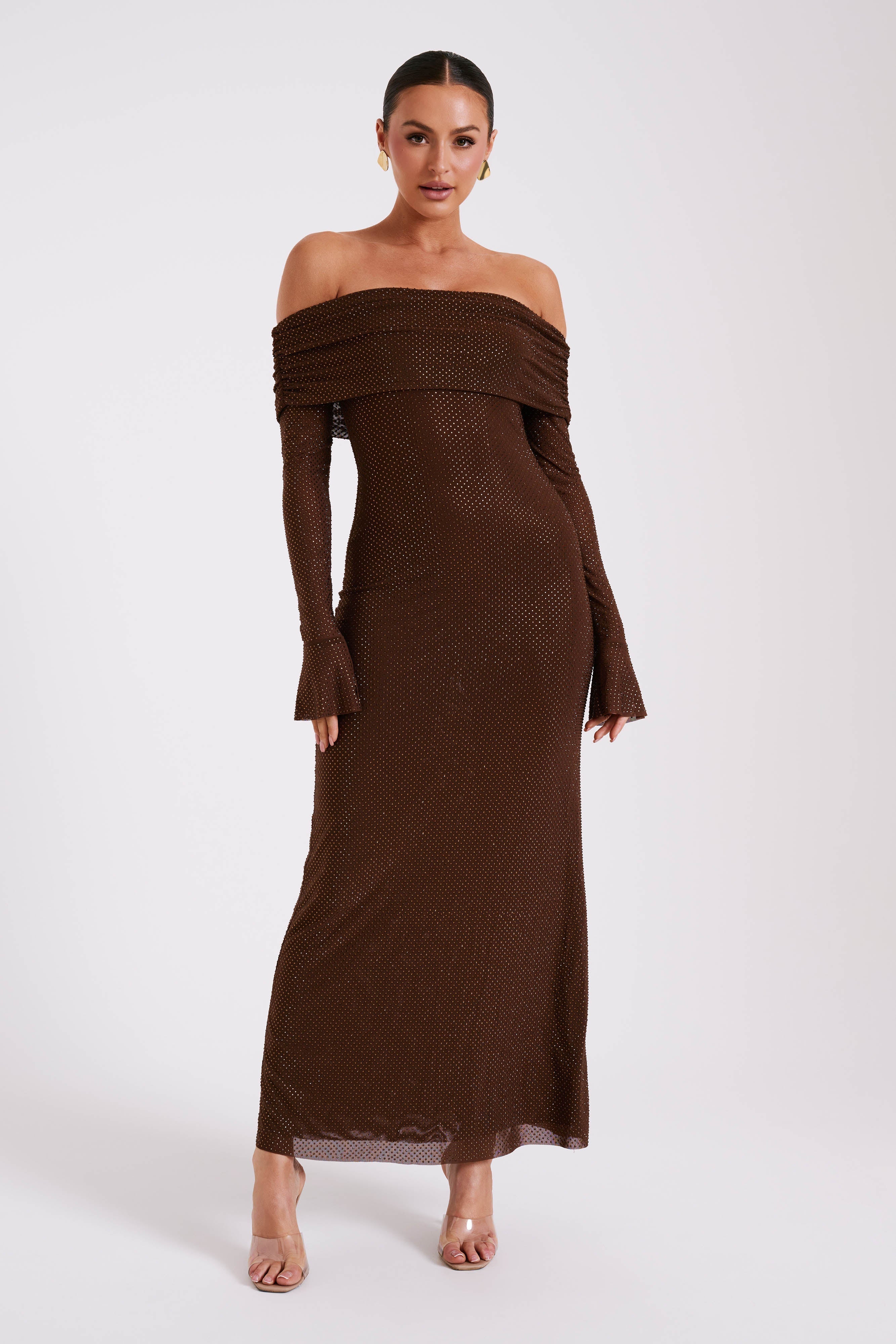 Malika | Elegant Off-Shoulder Dress