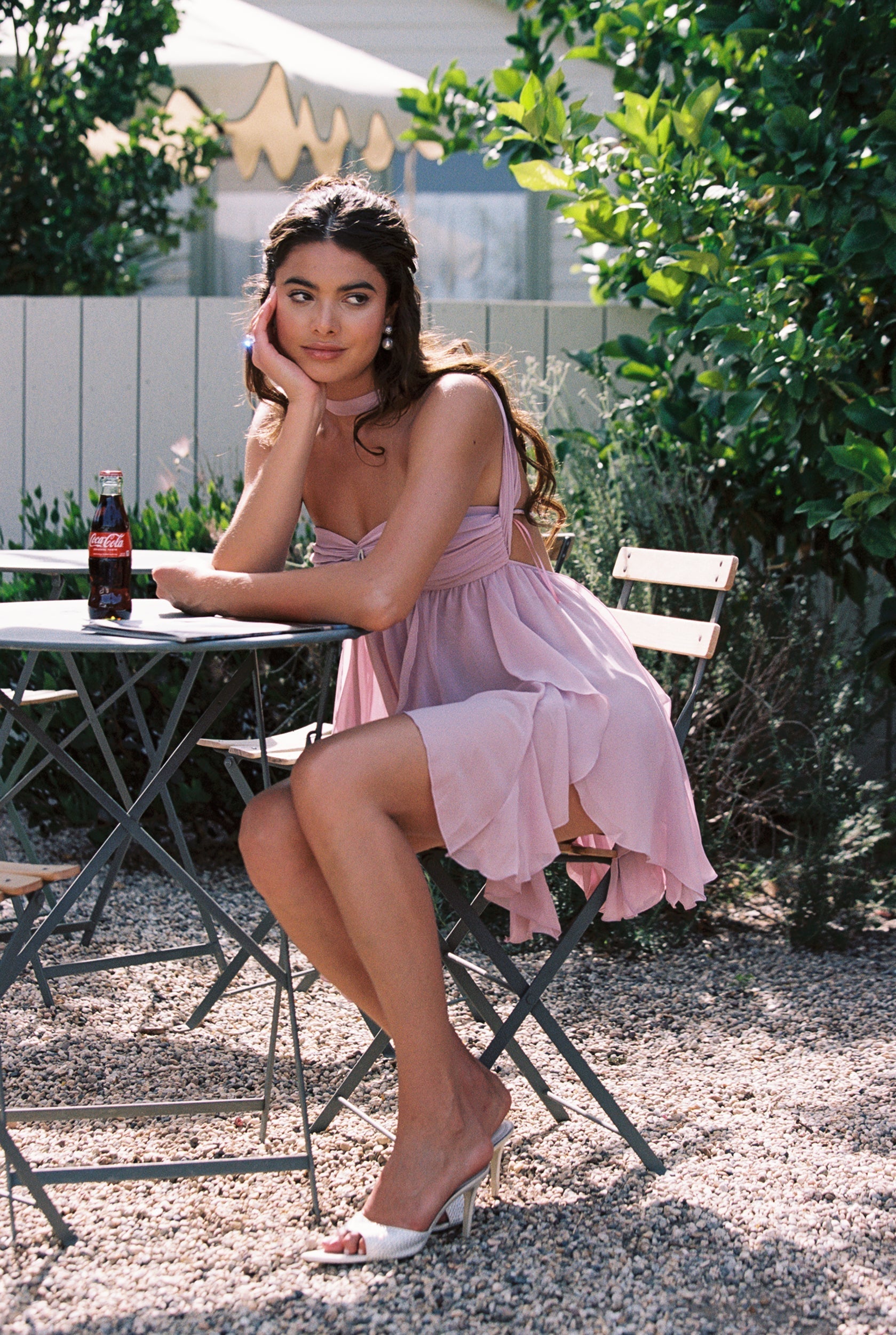 Arabella | Floral Chiffon Mini Dress