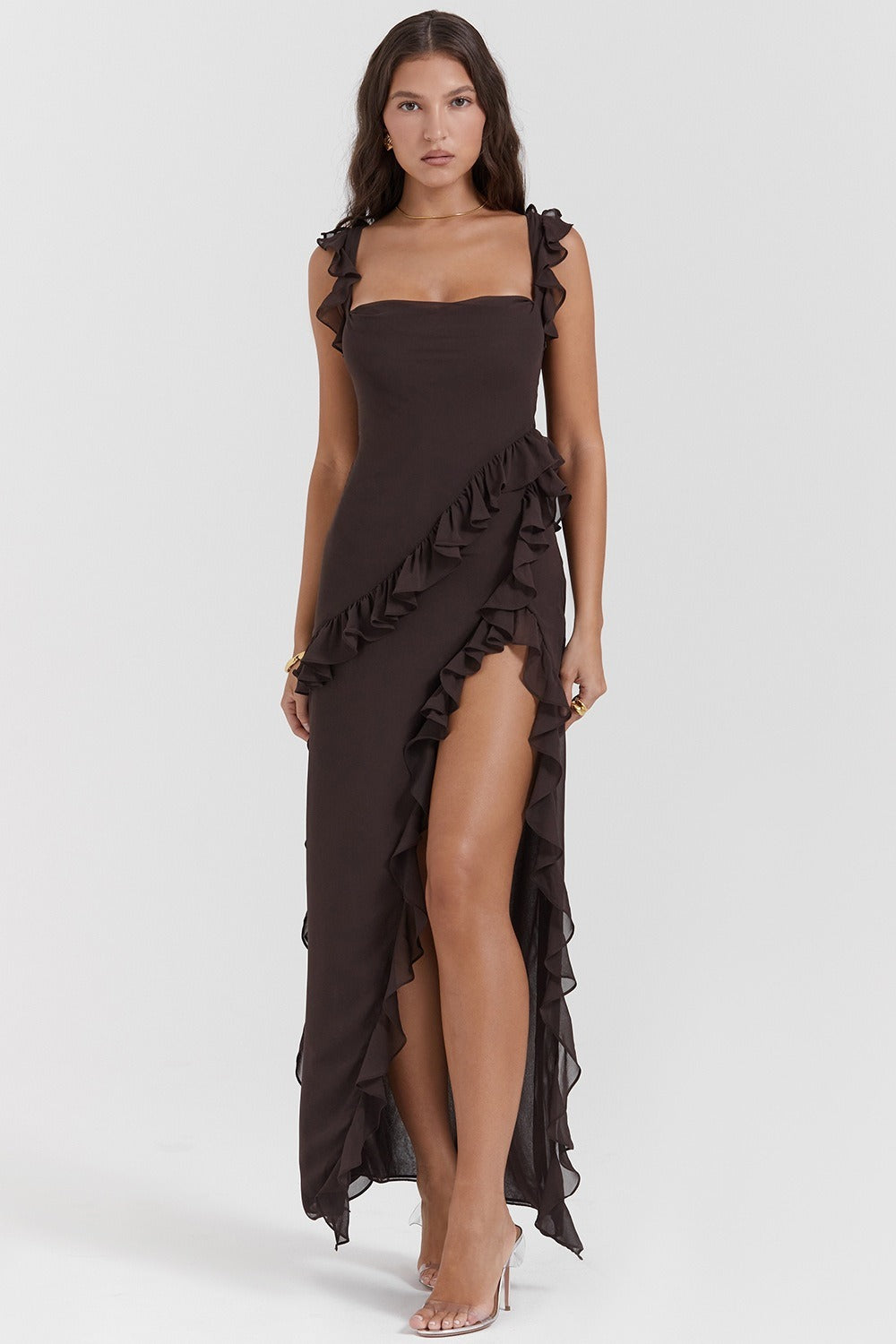 Maisa | Ruffle Maxi Dress