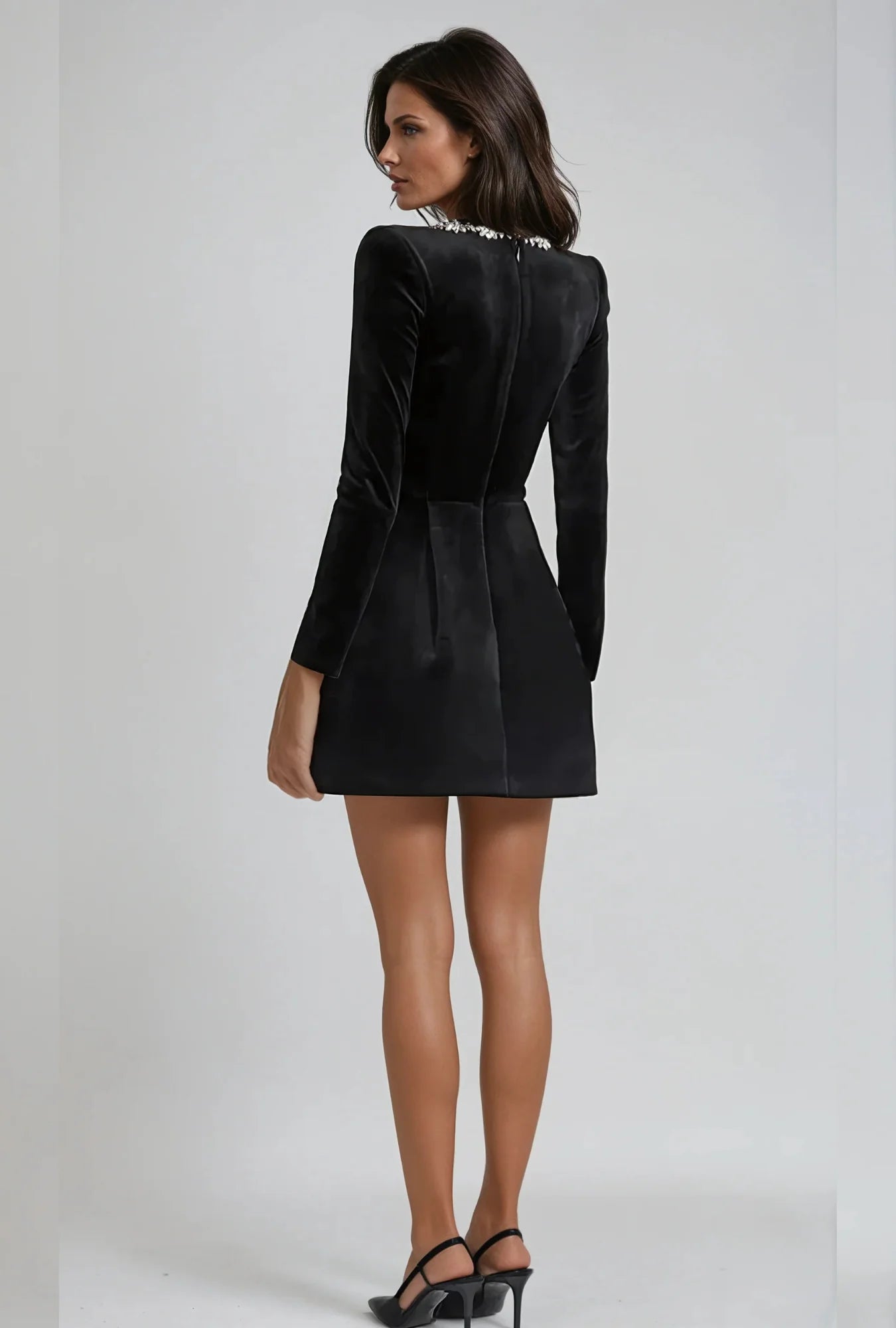 Fiona | Elegant Velvet Dress