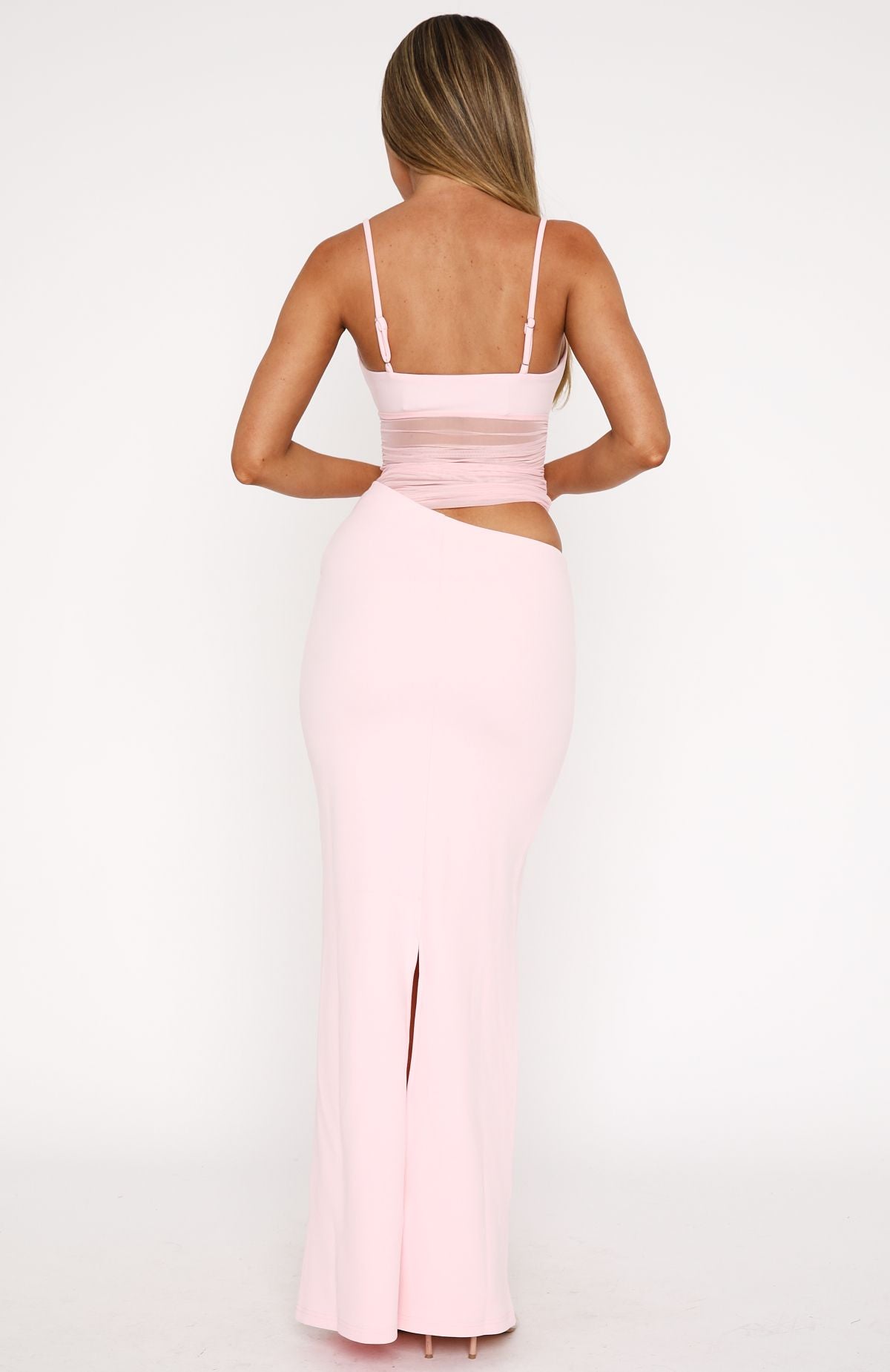 Amanda Maxi Dress Baby Pink