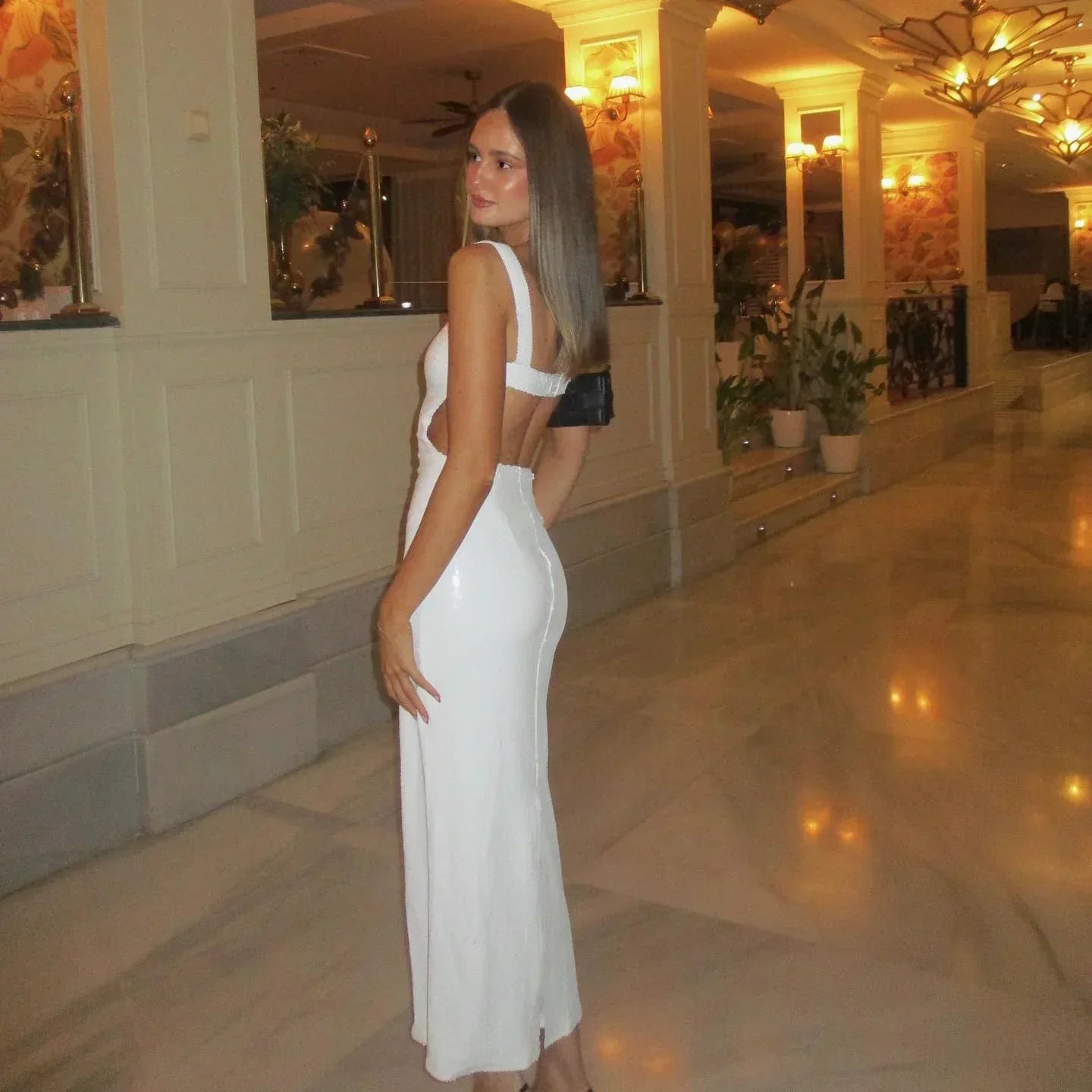 Iris | Sequin Maxi Dress