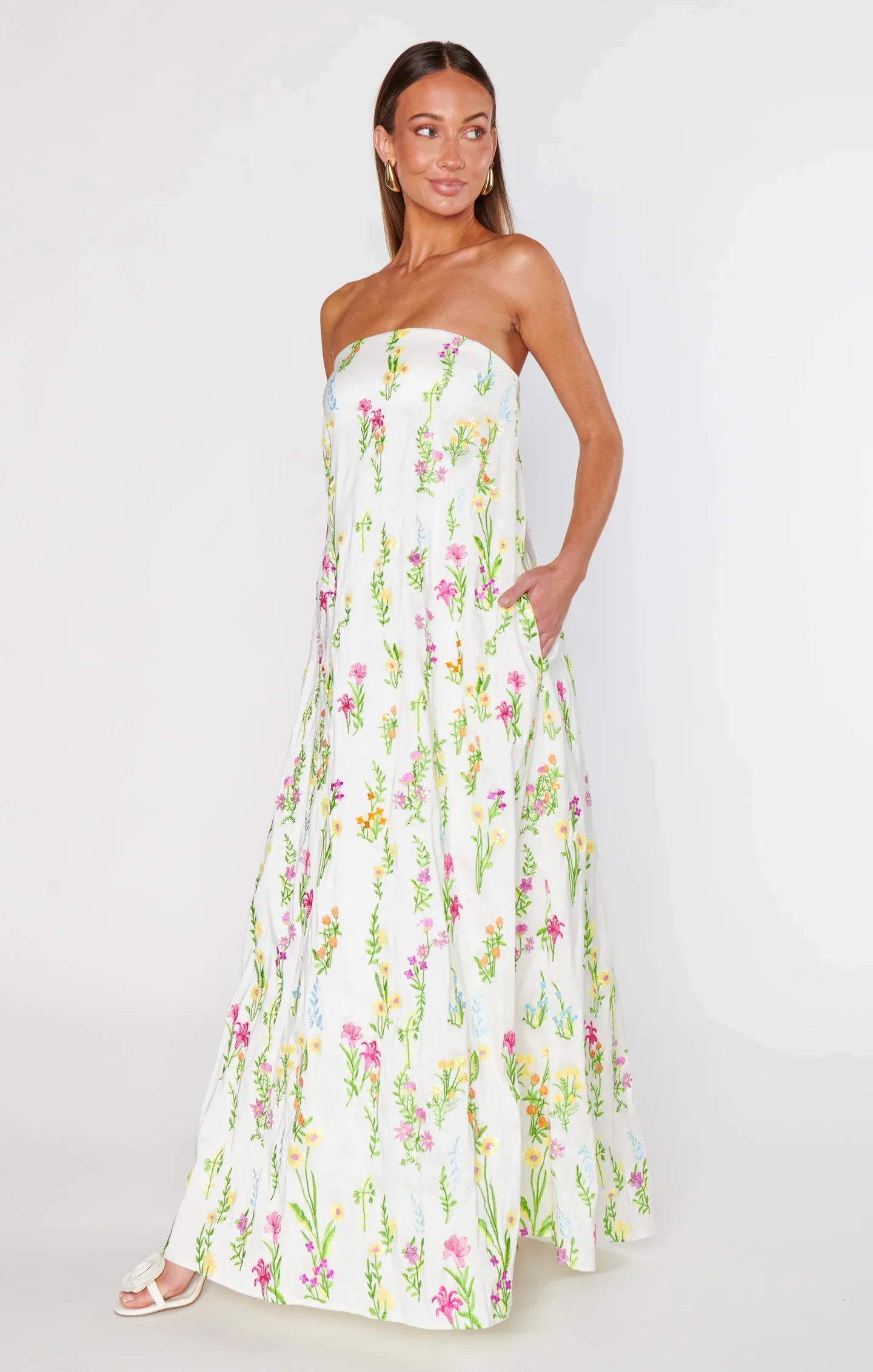 Flower Maxi Dress