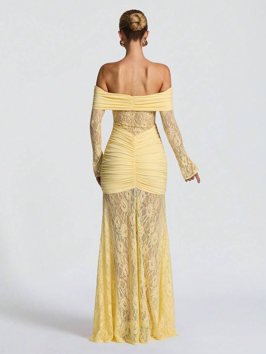 Marielle | Elegant Lace Party Gown