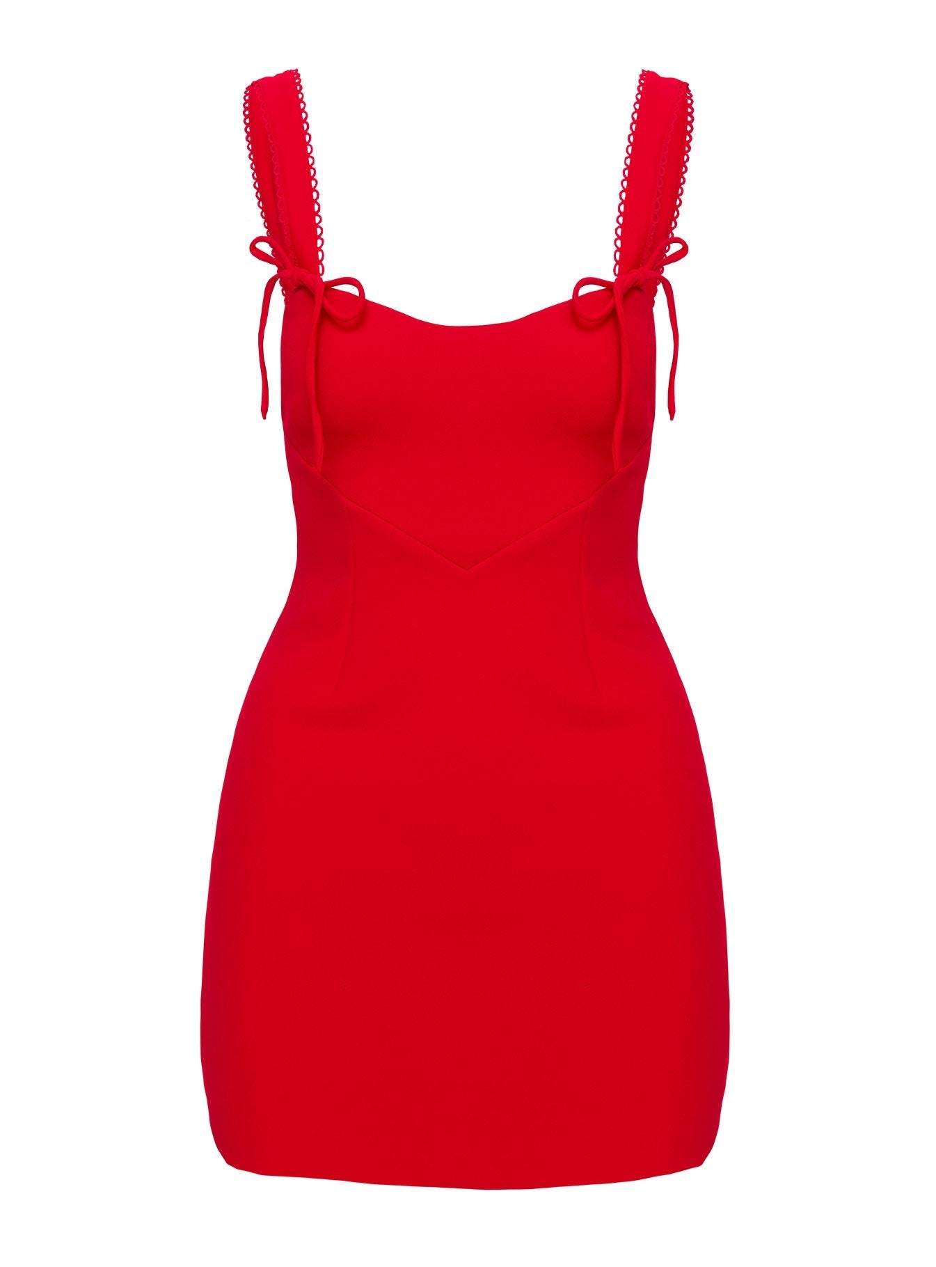 Saphira | Bold Red Mini Dress