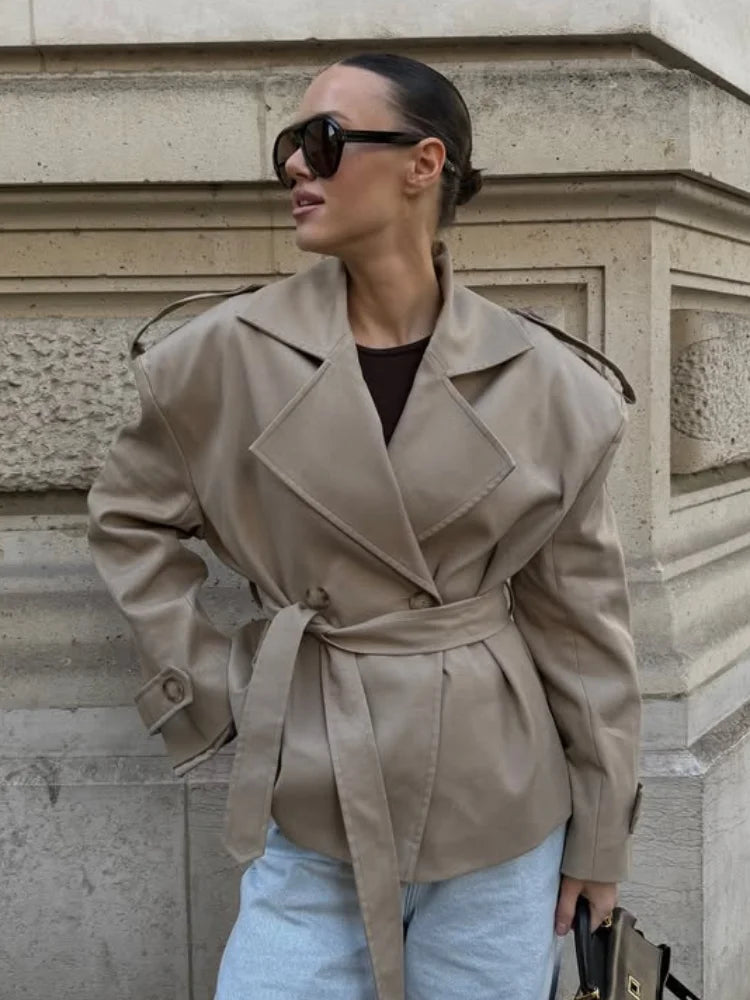 Solène | Chic Wool Coat