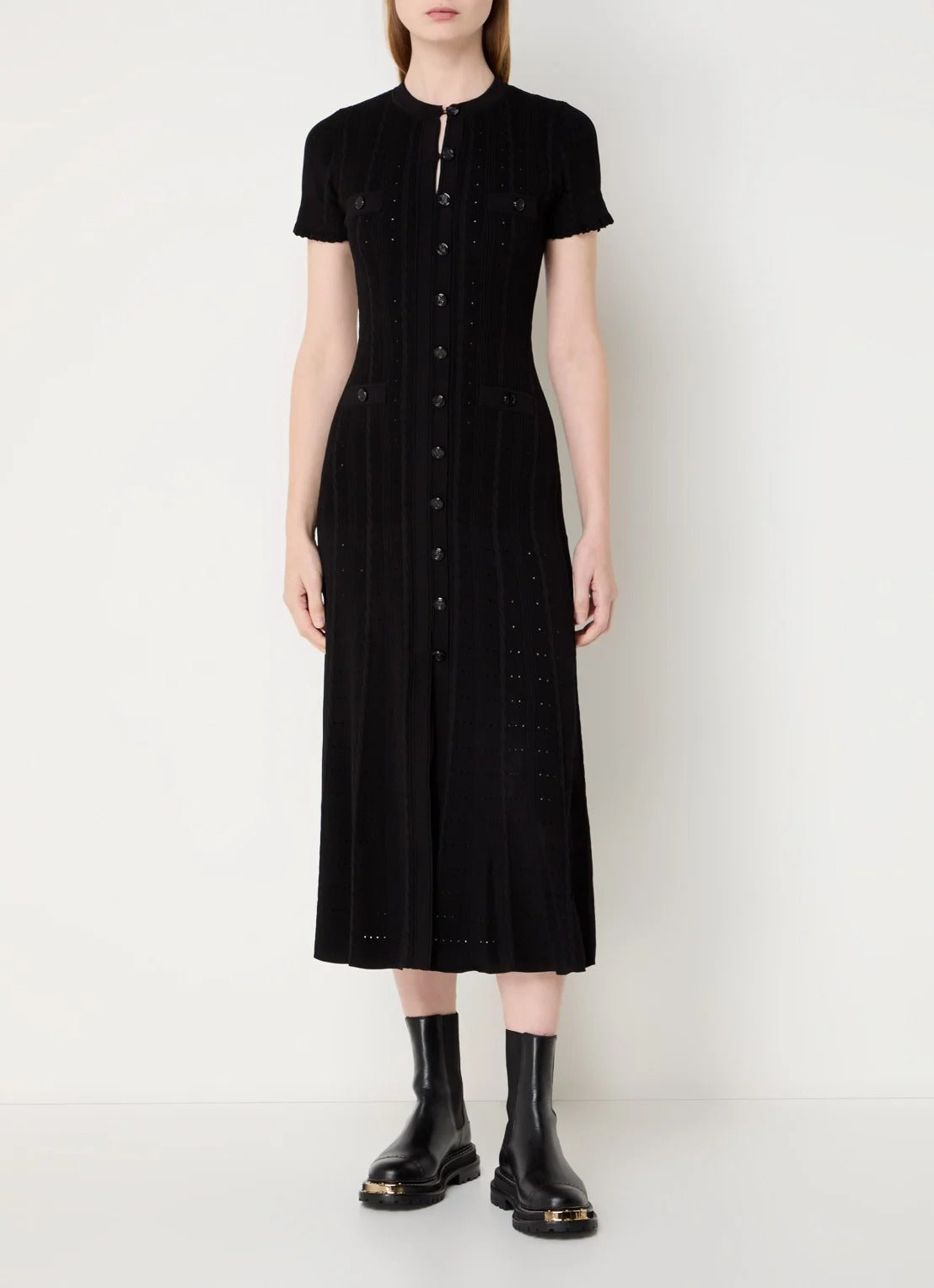 Safa | Knitted Midi Dress