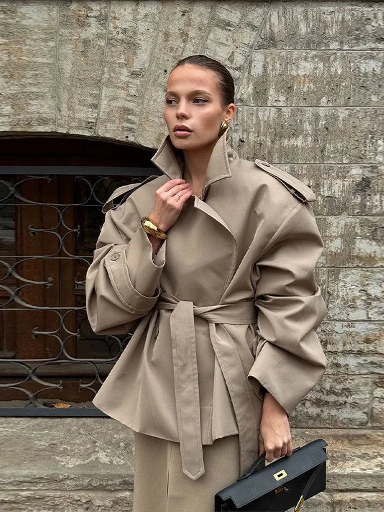 Solène | Chic Wool Coat