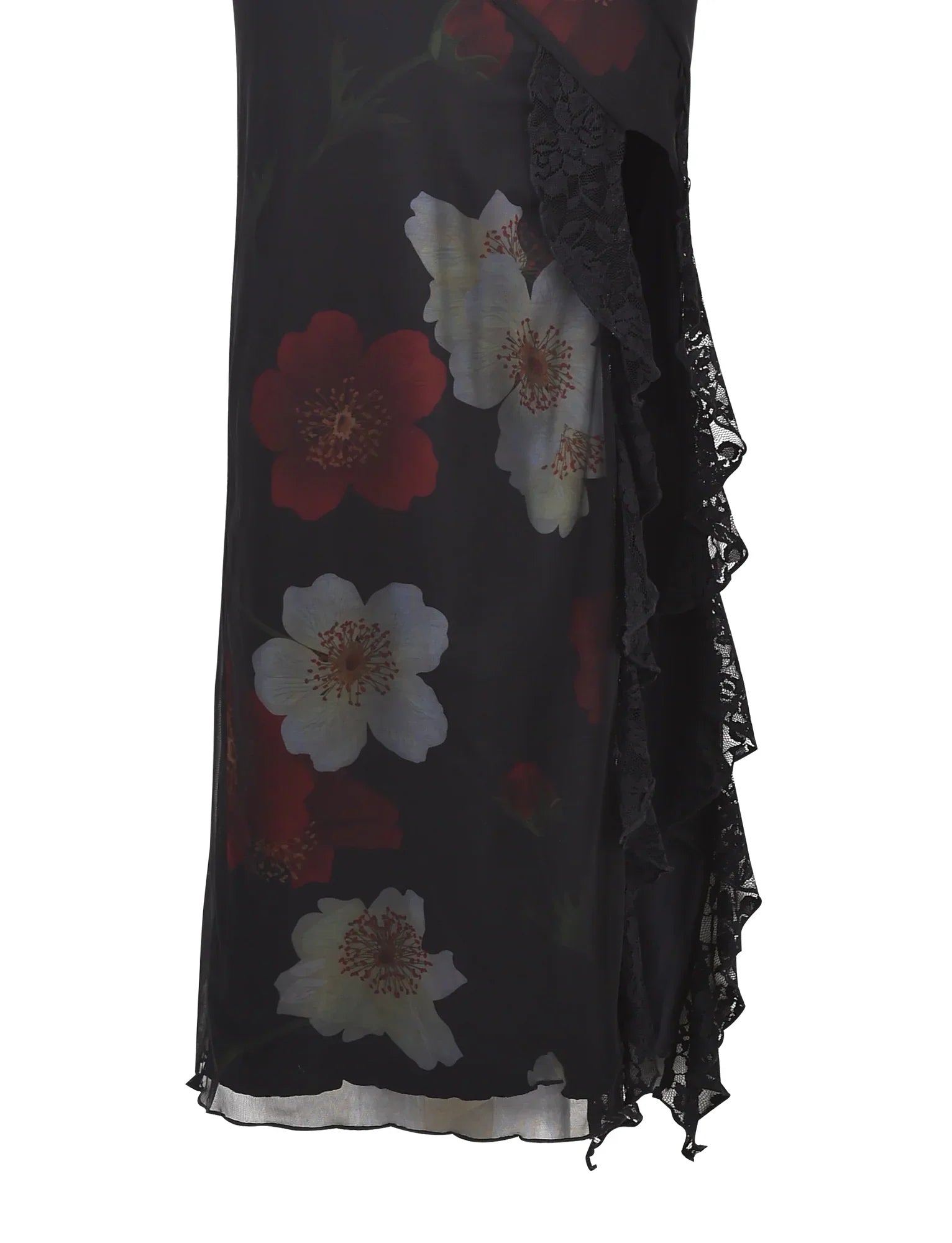 Nima Black Rose Maxi Dress