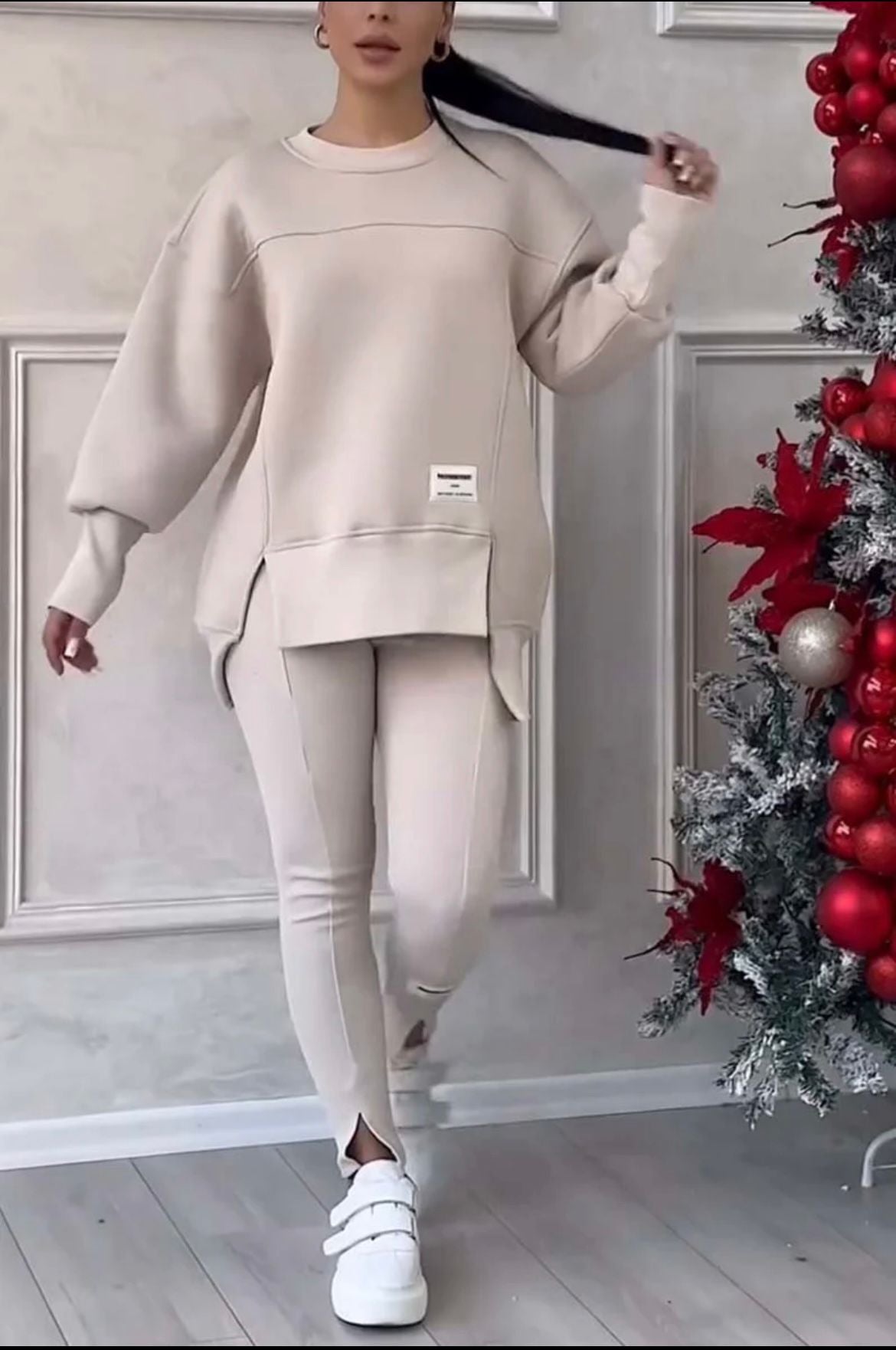 Kim | Elegant Oversized Sweatsuit Set