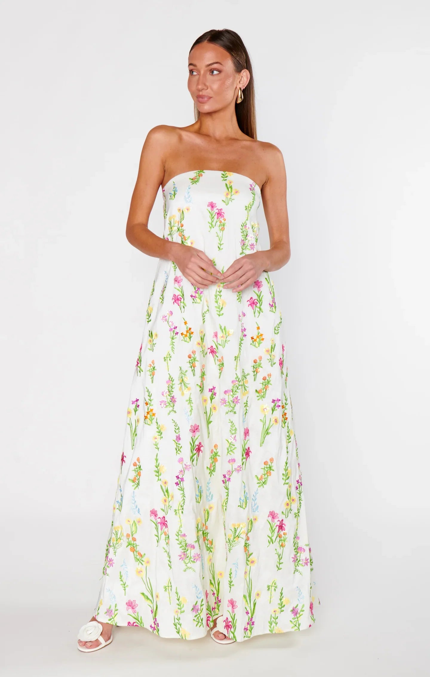 Flower Maxi Dress
