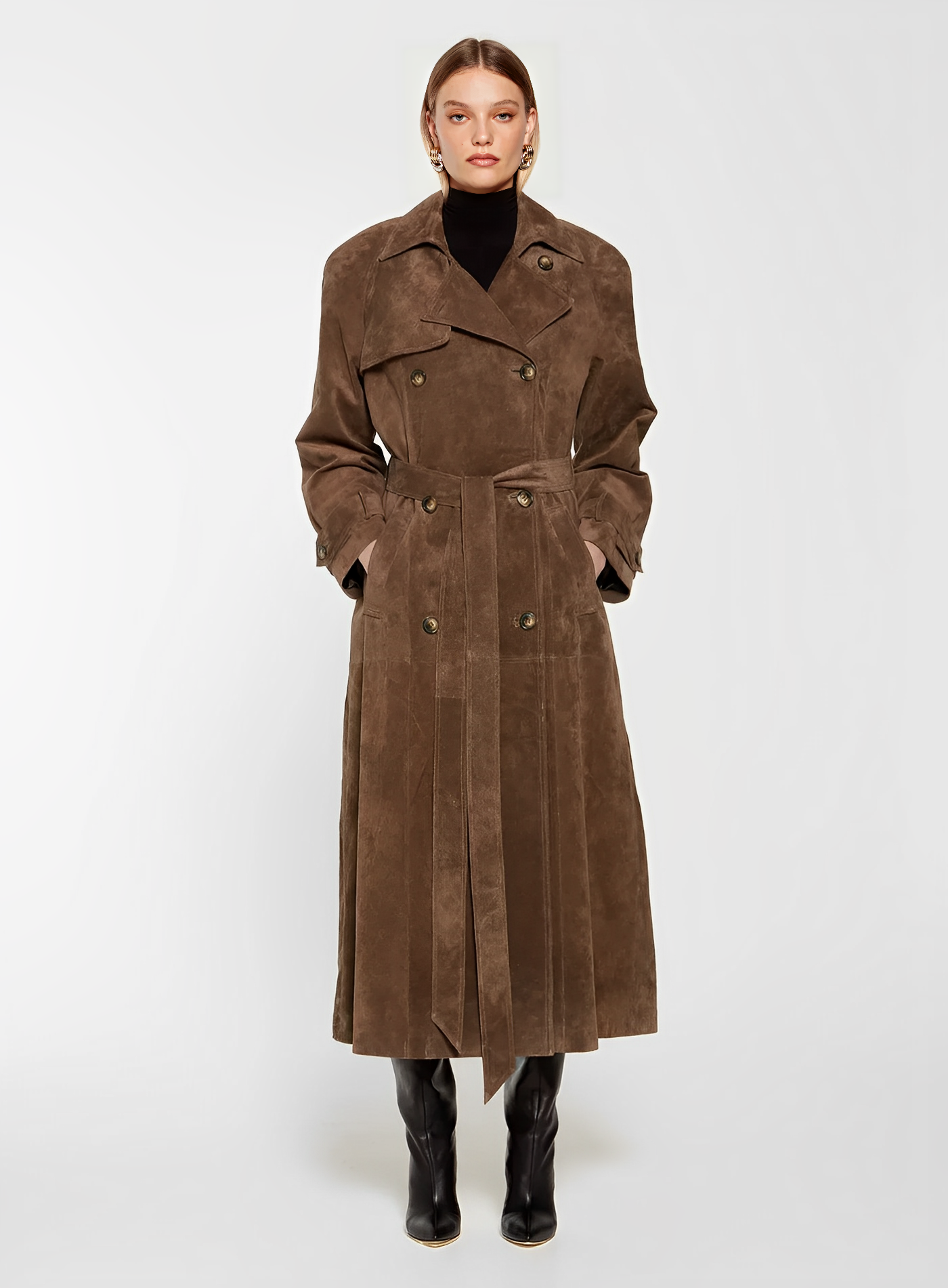 Chloe | Suede Trenchcoat
