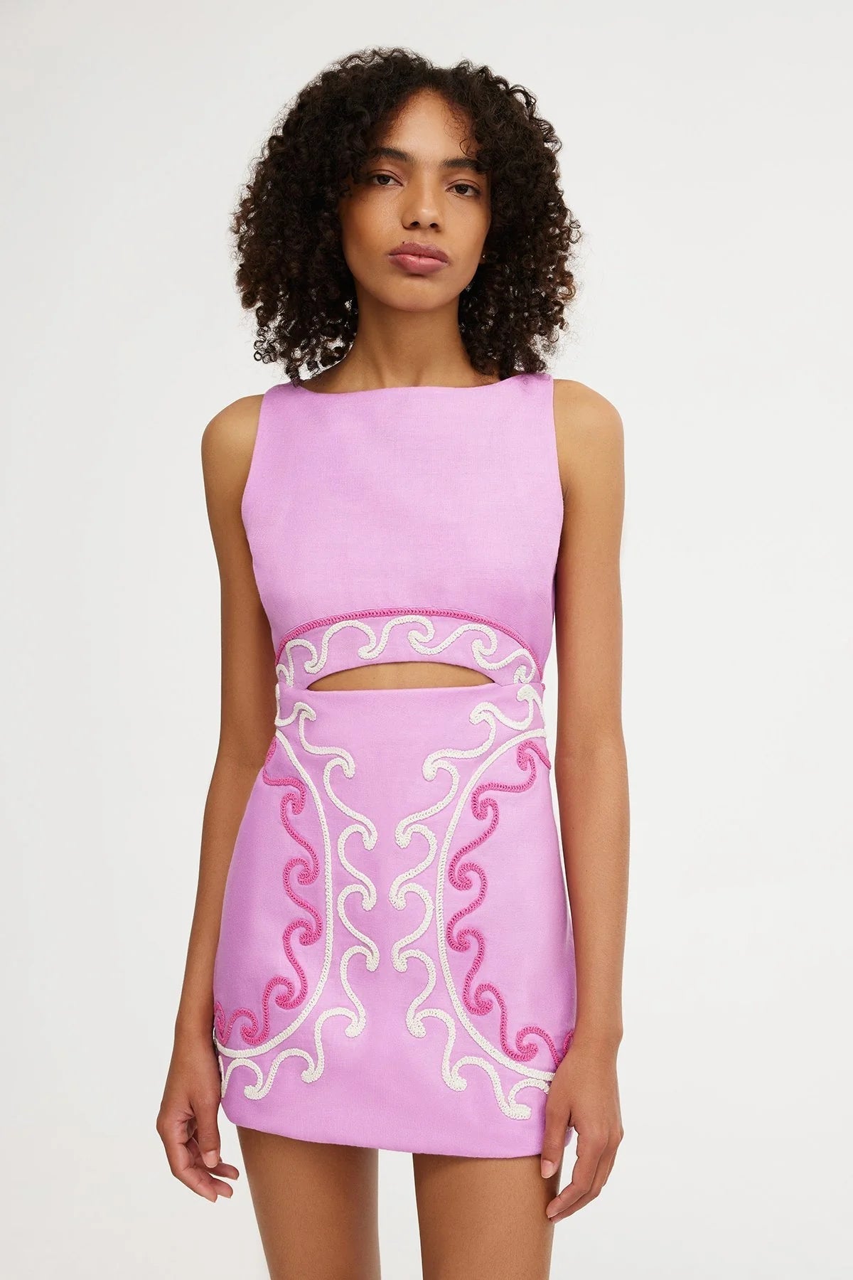 Luna Artistic Mini Dress